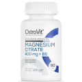 Magnija citrāts 400 mg + B6 90 tabletes
