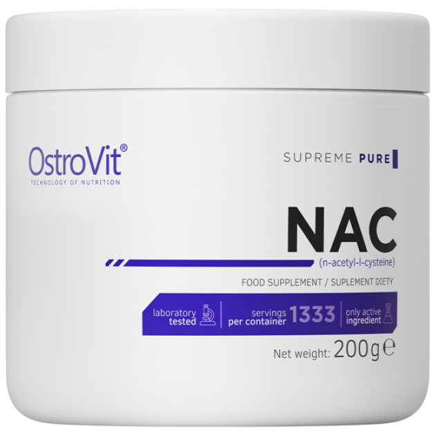 Ostrovit NAC 200 g - N-atsetüül-L-tsüsteiin foto