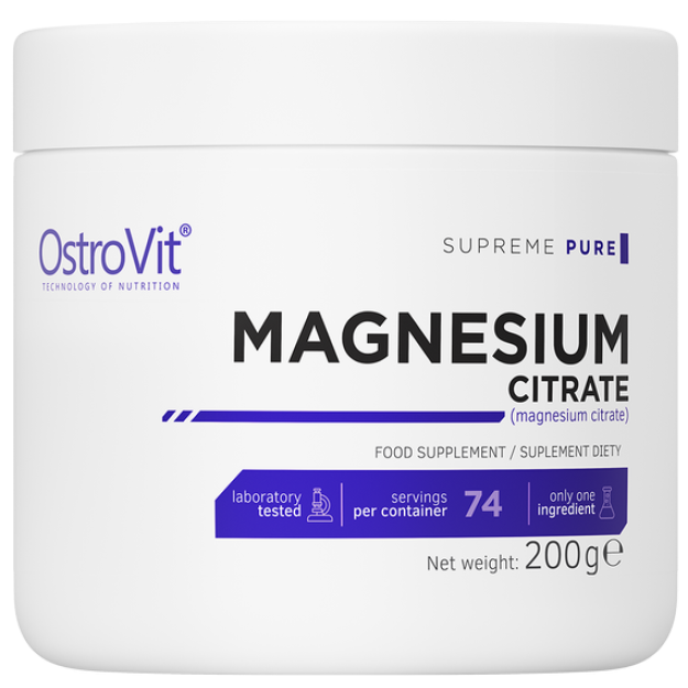 Ostrovit Grynas magnio citratas 200 g paveikslėlį Ostrovit Grynas magnio citratas 200 g nuotrauka