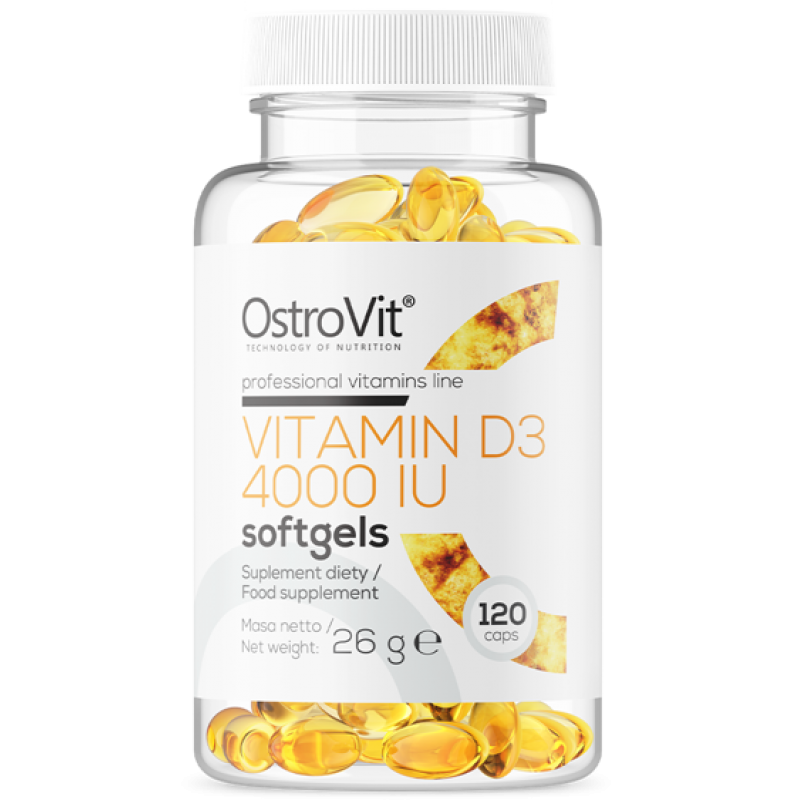 Ostrovit D3-vitamiin 4000 RÜ 120 kapslit