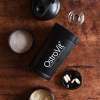 Ostrovit Shaker Premium 450 ml with 2 pill boxes and mixing ball, black photo
