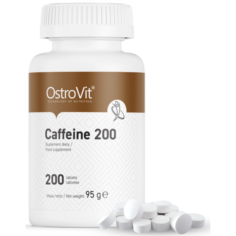 Ostrovit Caffeine 200 mg 200 tabletti foto