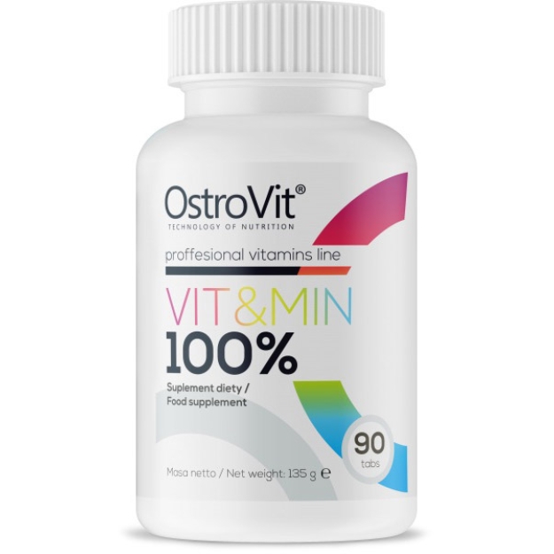 100% Vit & Min 90 tabletes