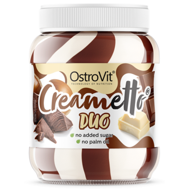 Ostrovit Creametto 350 g duo milk & hazelnut photo