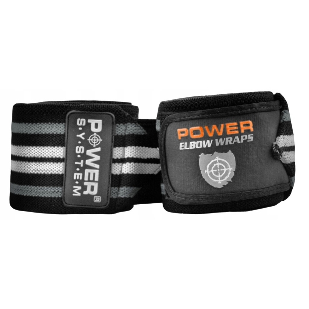 Power System POWER ELBOW WRAPS 3600 GRAY картинка Power System POWER ELBOW WRAPS 3600 GRAY фото