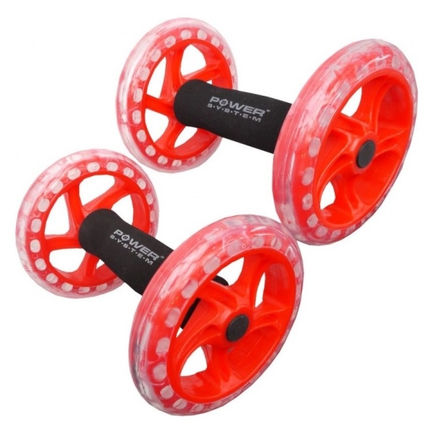 Power System Twin core ab wheel - riteņi vēdera presei bilde Power System Twin core ab wheel - riteņi vēdera presei fotogrāfija