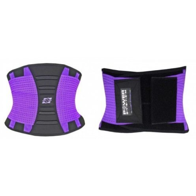 Power System Waist Shaper treeningkorsett - lilla pilt Power System Waist Shaper treeningkorsett - lilla foto