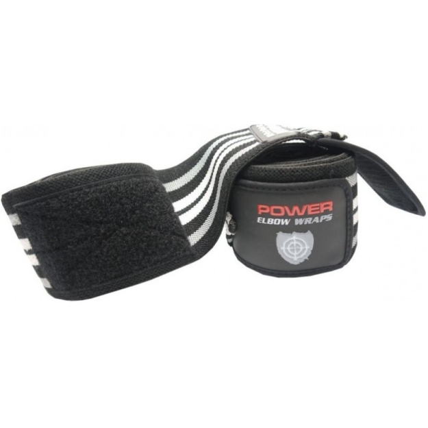 Power System Elbow Wraps / Бинты для локтей - серые картинка Power System Elbow Wraps / Бинты для локтей - серые фото