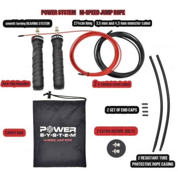 Power System Hi-Speed jump rope picture Power System Hi-Speed jump rope photo