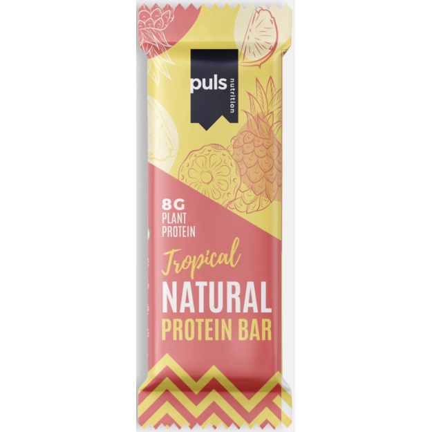Puls Nutrition Natural Protein Bar 40 g - tropical picture Puls Nutrition Natural Protein Bar 40 g - tropical photo