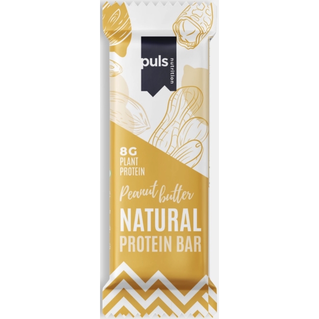 Puls Nutrition Natural Protein bar 40 g - peanut butter picture Puls Nutrition Natural Protein bar 40 g - peanut butter photo