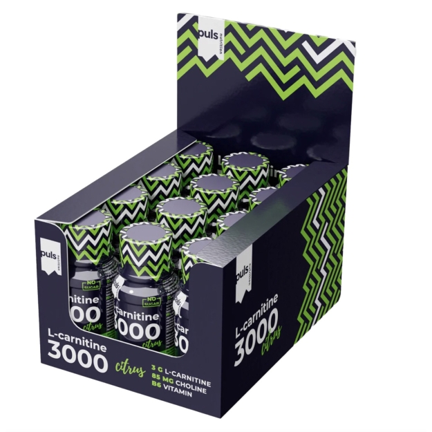 Puls Nutrition L-karnitiin 3000 60 ml pilt Puls Nutrition L-karnitiin 3000 60 ml foto
