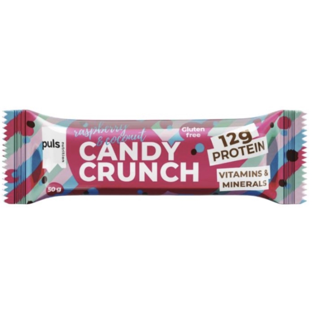 Candy Crunch Bar 50 г - малиново-кокосовый