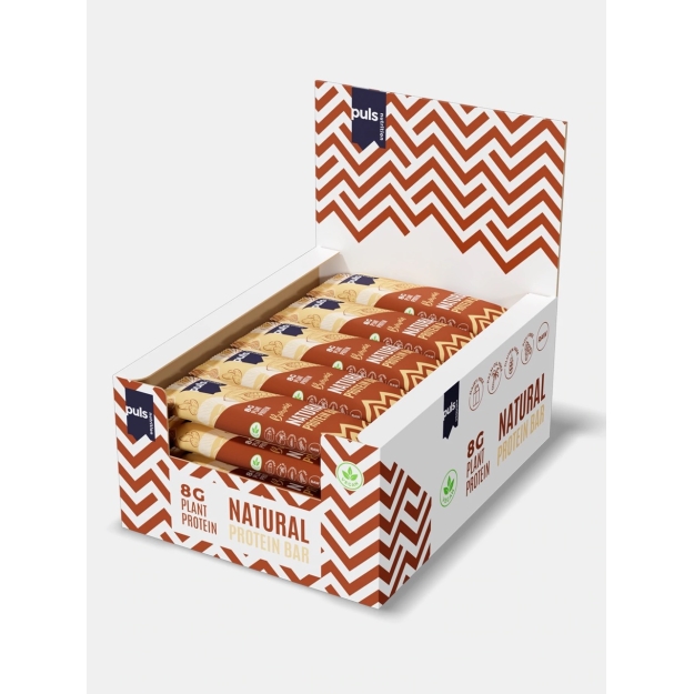 Puls Nutrition Natural Protein Bar 40 g - brownie picture Puls Nutrition Natural Protein Bar 40 g - brownie photo