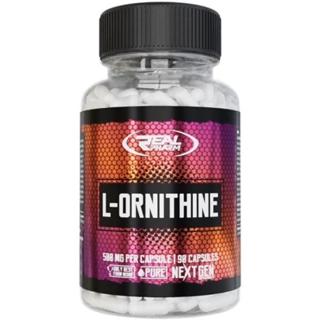 Real Pharm L-ornitiin 90 kapslit foto