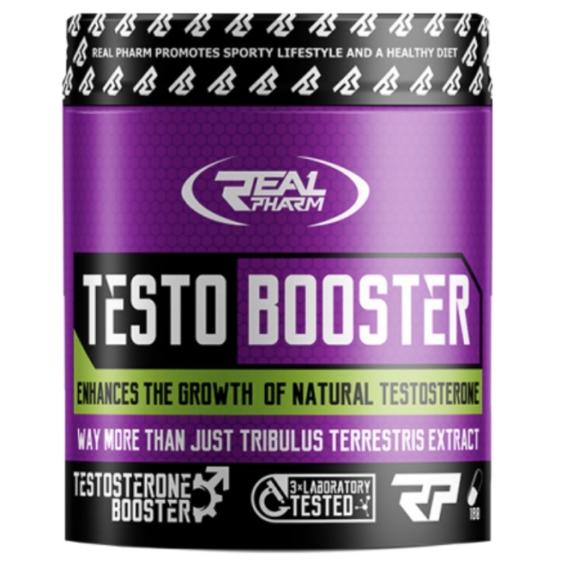 Real Pharm Testo Booster 180 kapsulių nuotrauka