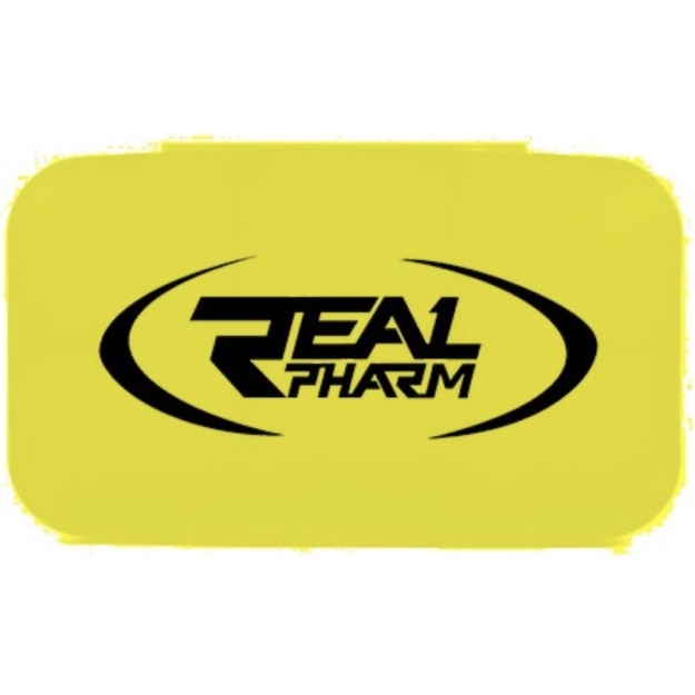 Real Pharm Таблетница Желтая картинка Real Pharm Таблетница Желтая фото