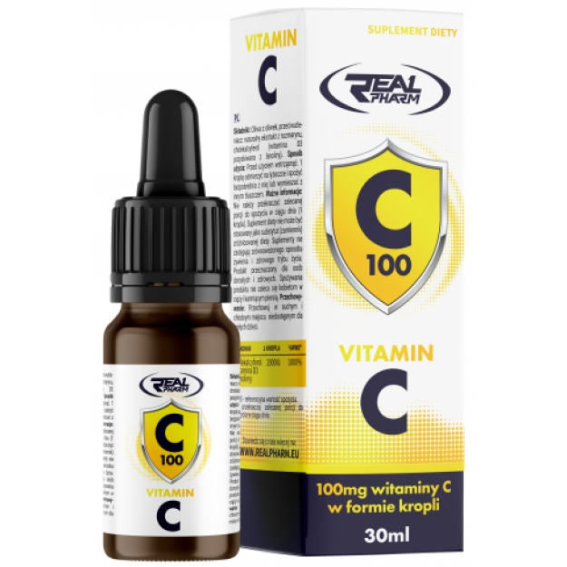 Real Pharm Vitamin C drops 30 ml pilt Real Pharm Vitamin C drops 30 ml foto