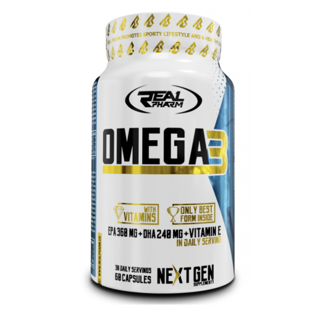 Real Pharm Omega 3 60 kapsulas Real Pharm Omega 3 60 kapsulas