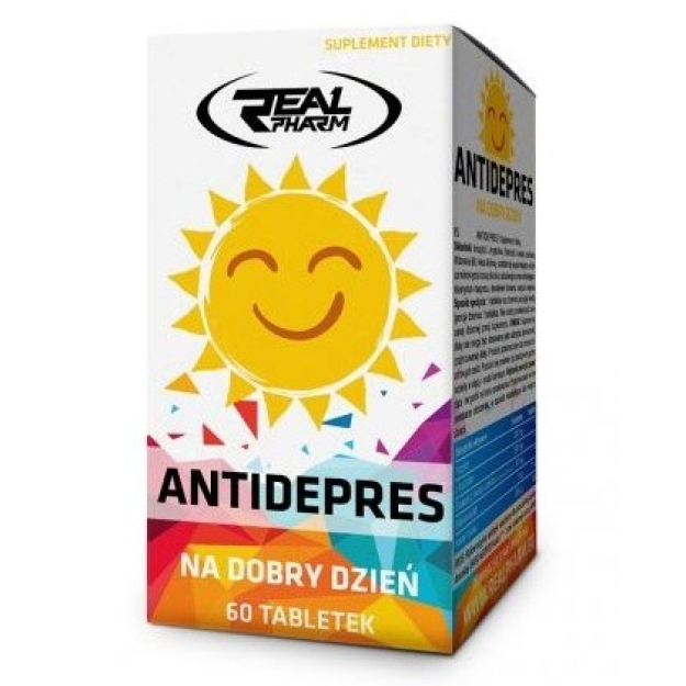 Real Pharm Antidepres 60 Tabs paveikslėlį Real Pharm Antidepres 60 Tabs nuotrauka