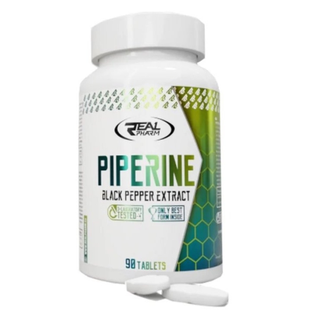 Real Pharm Piperine 90 tabletes fotogrāfija