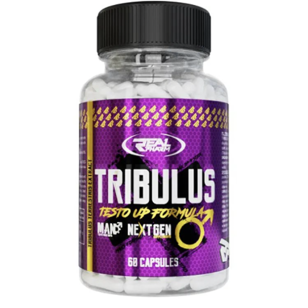 Real Pharm Tribulus 1000 mg 60 kapsulių Real Pharm Tribulus 1000 mg 60 kapsulių