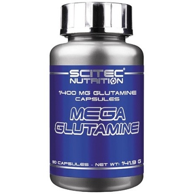 Scitec Nutrition Mega glutaminas 90 kapsulių paveikslėlį Scitec Nutrition Mega glutaminas 90 kapsulių nuotrauka