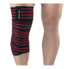 Scitec Nutrition Knee Support Bandage 02 Stripped Red photo