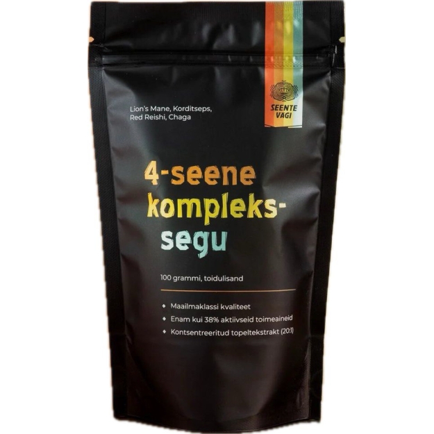 Seente Vägi Four Mushroom Complex 100 g Seente Vägi Four Mushroom Complex 100 g