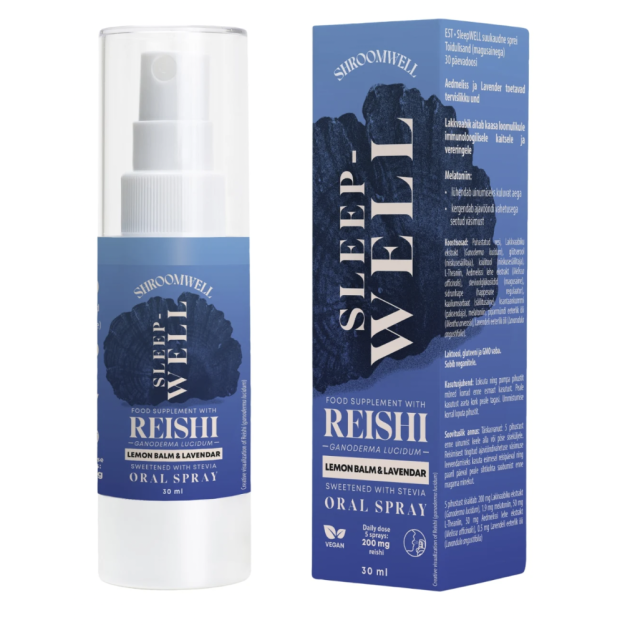 Shroomwell Sleep Well Aerosols 30 ml Shroomwell Sleep Well Aerosols 30 ml