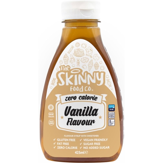 Skinny Foods Skinny Syrup 425 ml - Vanilla Skinny Foods Skinny Syrup 425 ml - Vanilla