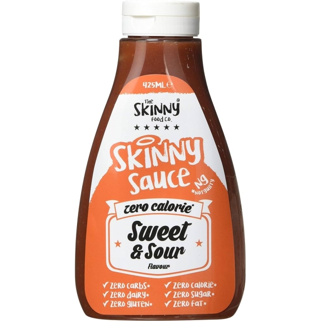 Skinny Foods Skinny Sauces 425 ml - Salds & Skābs bilde Skinny Foods Skinny Sauces 425 ml - Salds & Skābs fotogrāfija