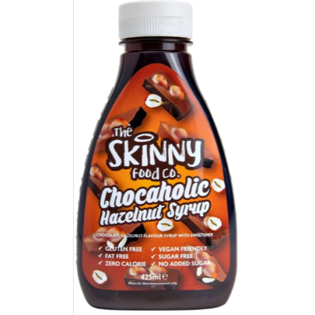 Skinny Foods Chocaholic Syrup 425 мл - Лесной орех Skinny Foods Chocaholic Syrup 425 мл - Лесной орех