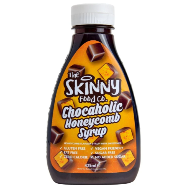 Skinny Foods Chocaholic Syrup 425 мл - Медовые соты Skinny Foods Chocaholic Syrup 425 мл - Медовые соты