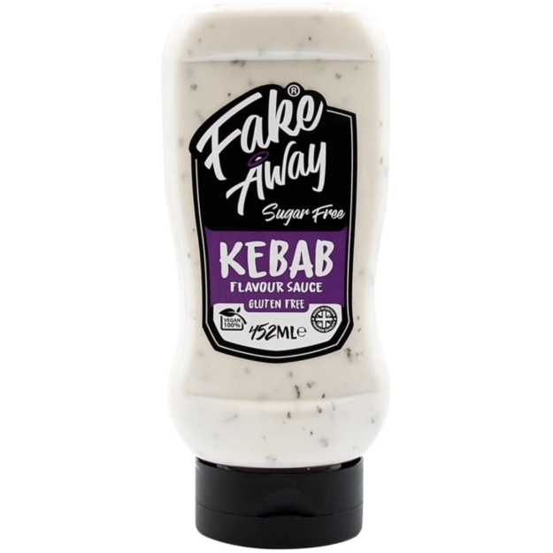 Skinny Foods Fake Away Sauce 452 ml - kebabs bilde Skinny Foods Fake Away Sauce 452 ml - kebabs fotogrāfija
