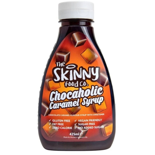 Skinny Foods Chocaholic Syrup 425 мл - Карамель Skinny Foods Chocaholic Syrup 425 мл - Карамель