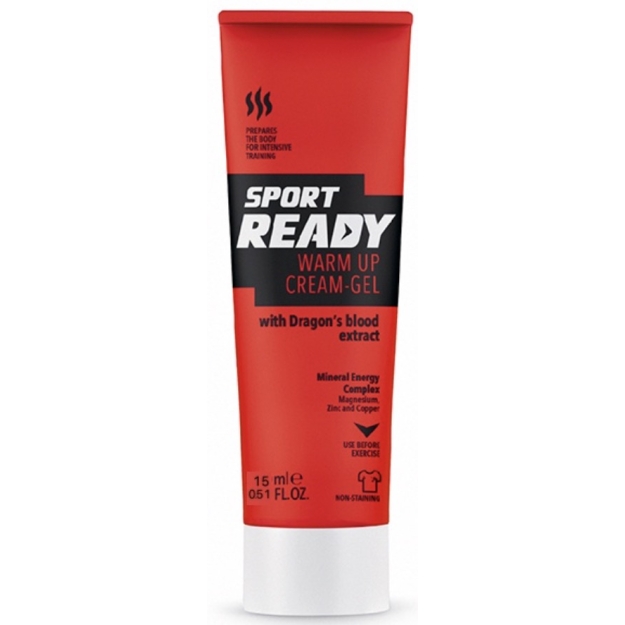 Sport Ready Šildantis kreminis gelis 15 ml paveikslėlį Sport Ready Šildantis kreminis gelis 15 ml nuotrauka