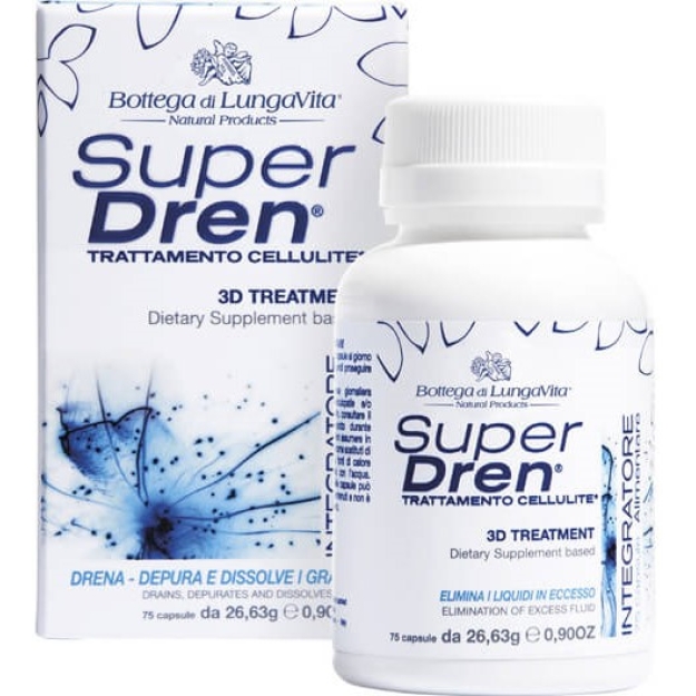 SuperDren 3D Cellulite Treatment capsules that reduce cellulite and speed up metabolism 75 pcs photo