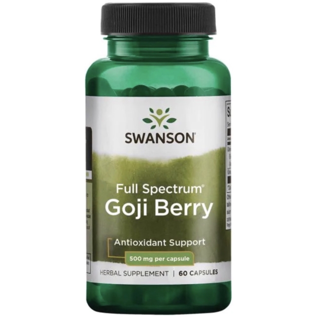 Swanson Full Spectrum Goji Berry 60 капсул картинка Swanson Full Spectrum Goji Berry 60 капсул фото