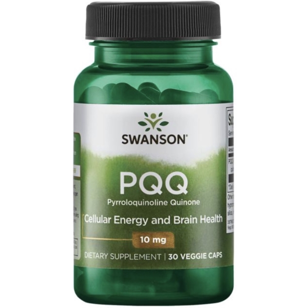 Swanson PQQ Pyrroloquinoline quinone 20 mg 30 kapsulas fotogrāfija