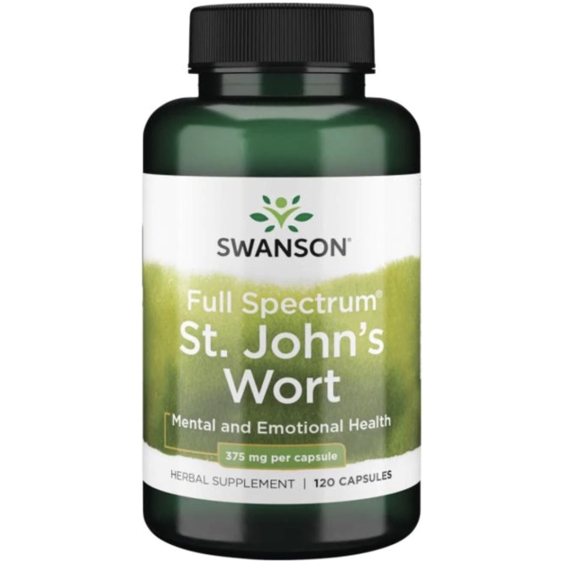 Swanson St. John's Wort 375 mg 120 capsules picture Swanson St. John's Wort 375 mg 120 capsules photo