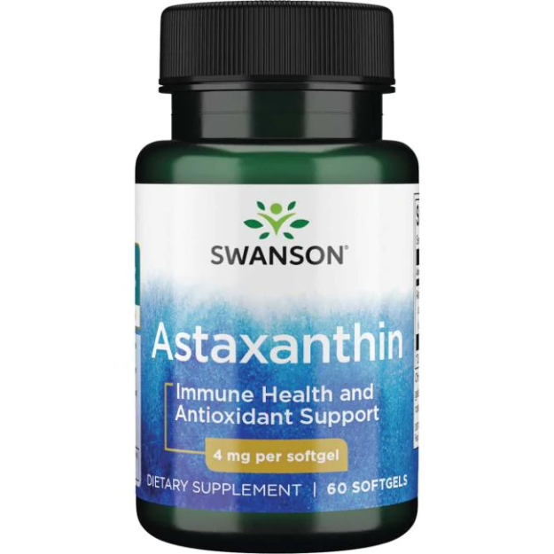 Swanson Astaksantiin 60 kapslit foto