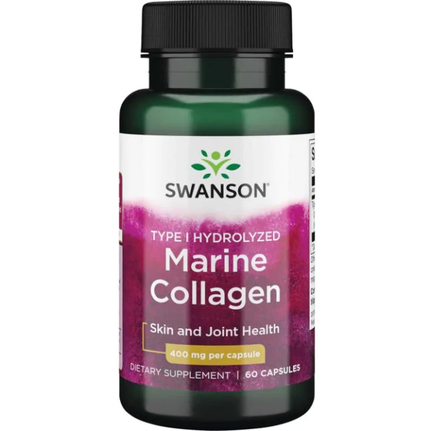 Swanson Hydrolyzed fish collagen type 1 - 60 capsules picture Swanson Hydrolyzed fish collagen type 1 - 60 capsules photo