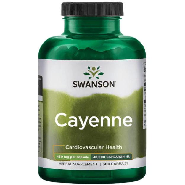 Swanson Cayenne 300 kapsulių paveikslėlį Swanson Cayenne 300 kapsulių nuotrauka