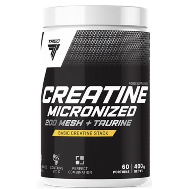 Trec Nutrition Creatine Micronized 200 mesh + Taurine 400 g picture Trec Nutrition Creatine Micronized 200 mesh + Taurine 400 g photo