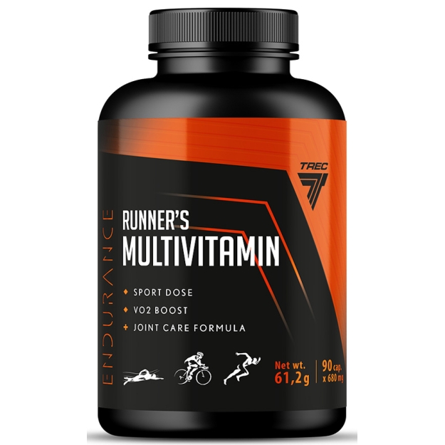 Trec Nutrition Runners Мультивитамины 90 капсул фото