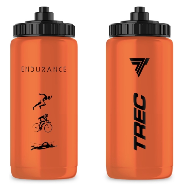 Trec Nutrition Vandens butelis Endurance 500 ml oranžinė spalva paveikslėlį Trec Nutrition Vandens butelis Endurance 500 ml oranžinė spalva nuotrauka