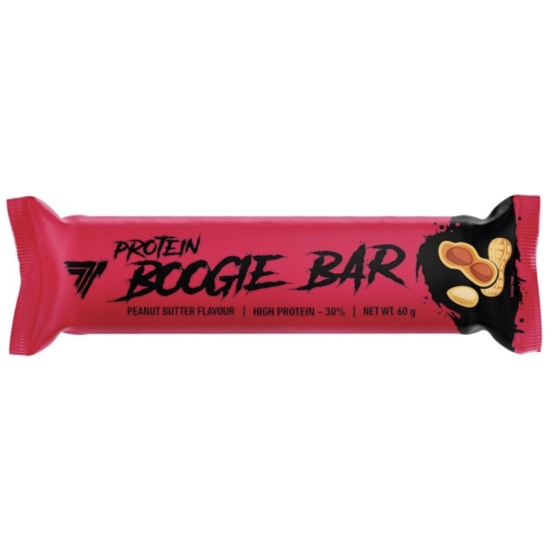 Trec Nutrition Baltymų batonėlis Boogie 60 g - riešutų sviestas paveikslėlį Trec Nutrition Baltymų batonėlis Boogie 60 g - riešutų sviestas nuotrauka