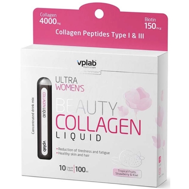 VPLab Nutrition Skaistumkopšanas šķidrais kolagēns 10*10 ml bilde VPLab Nutrition Skaistumkopšanas šķidrais kolagēns 10*10 ml fotogrāfija