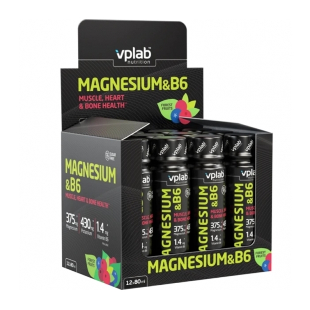 VPLab Nutrition Magnesium & B6 Shot 80 ml picture VPLab Nutrition Magnesium & B6 Shot 80 ml photo